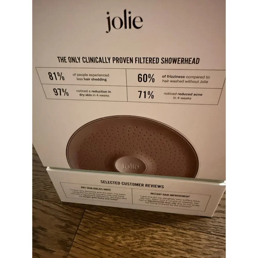 Jolie Filtered Showerhead Annual Pack